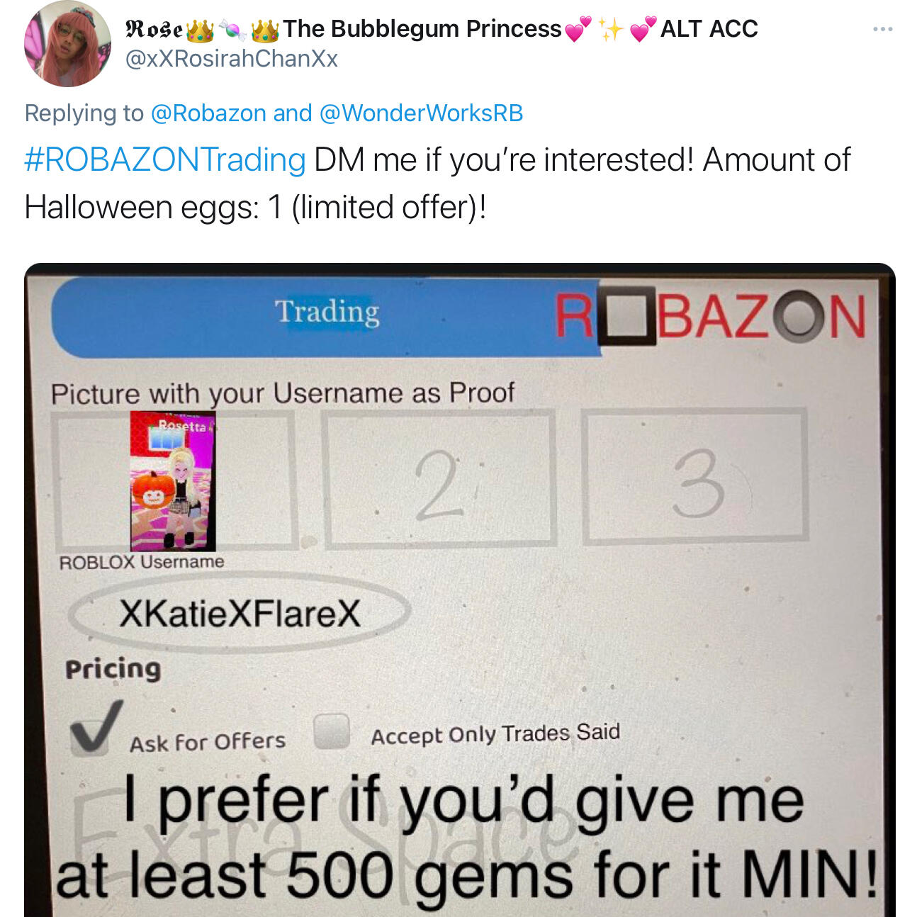 @xXRosirahChanXx on Twitter